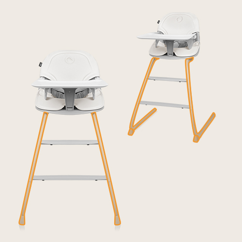 Lionelo Dalia Grey Stone — 2-in-1-Hochstuhl